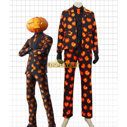 Fortnite Jack Gourdon Cosplay Costume