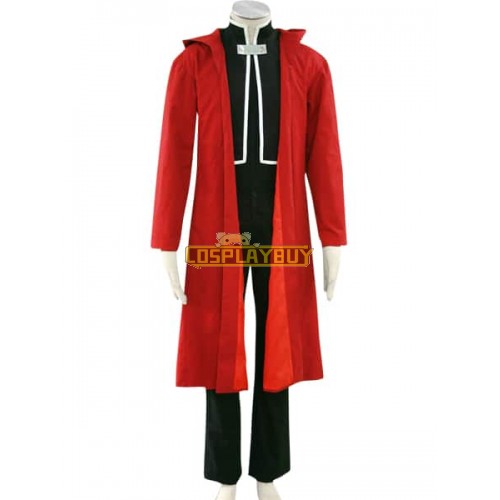 Fullmetal Alchemist Edward Red Cosplay Costume