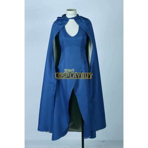 Game of Thrones Daenerys Targaryen Khaleesi Cosplay Costume With Cape