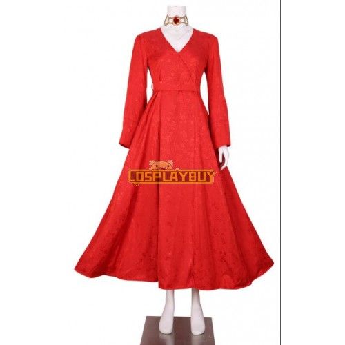 Game of Thrones Melisandre The Red Woman Red Dress Cosplay Costume