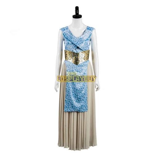 Game Of Thrones Mother of Dragon Daenerys Targaryen Blue Cosplay Costume