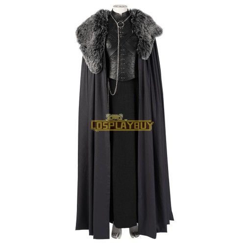 Game of Thrones Season 8 Sansa Stark Cosplay Costume Version 2