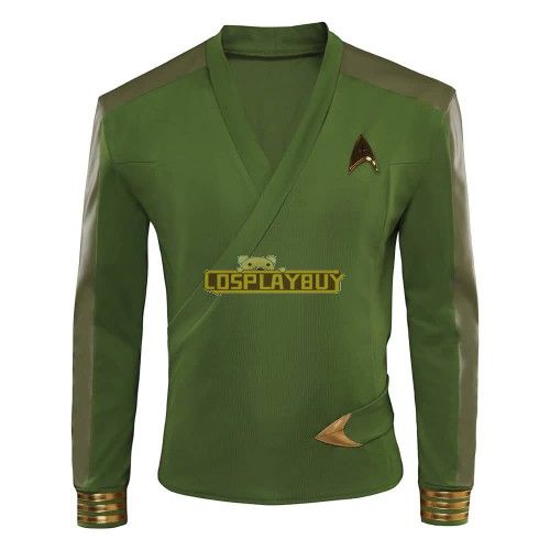Game Star Trek: Strange New Worlds Christopher Pikel Green Outfits Cosplay Costume Suit