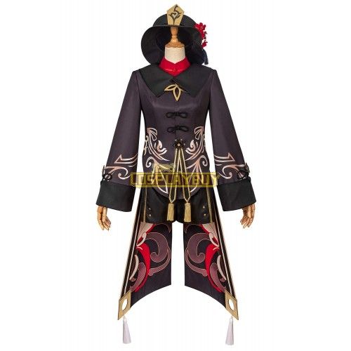 Genshin Impact Hu Tao Cosplay Costume