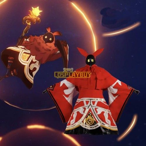 Genshin Impact Pyro Abyss Mages Cosplay Costume