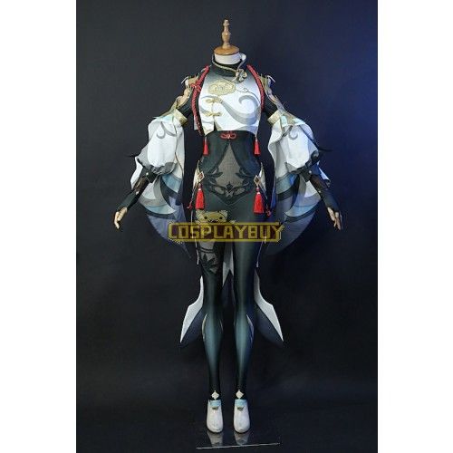 Genshin Impact Shenhe Cosplay Costume