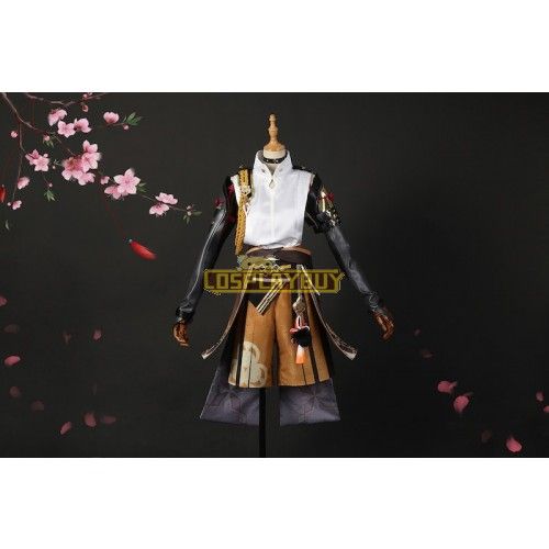 Genshin Impact Shikanoin Heizou Cosplay Costume