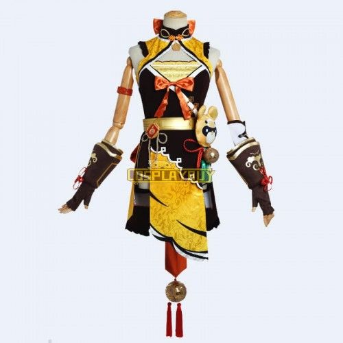 Genshin Impact Xiangling Cosplay Costume