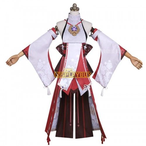 Genshin Impact Yae Miko Cosplay Costume