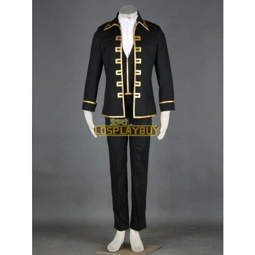 Gintama Okita Sougo Cosplay Costume