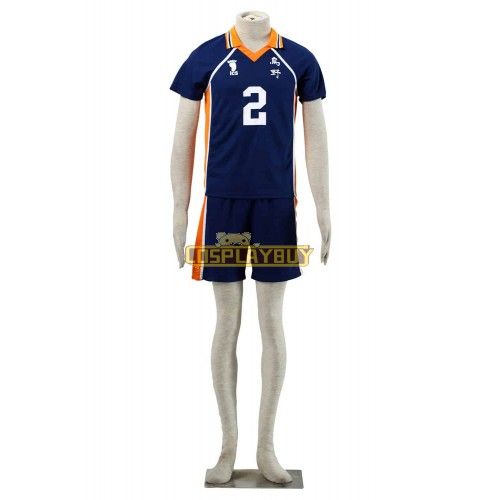 Haikyuu!! Koshi Sugawara Karasuna High School NO. 2 Sports Uniform Cosplay Costume