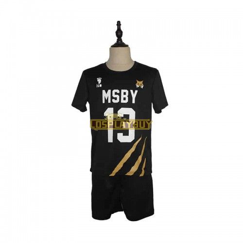 Haikyuu!! MSBY Black Jackal Atsumu Miya No. 13 Cosplay Costume