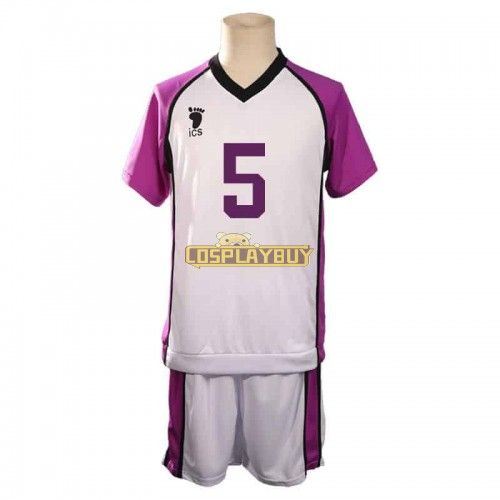 Haikyuu!! Shiratorizawa Academy Satori Tendo No. 5 Cosplay Costume