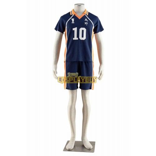 Haikyuu!! Shoyo Hinata Karasuna High School NO. 10 Sports Uniform Cosplay Costume