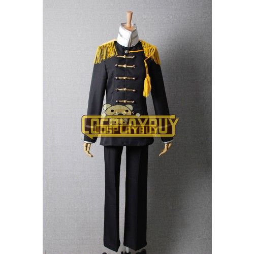 Hetalia Cosplay Japan Black Uniform