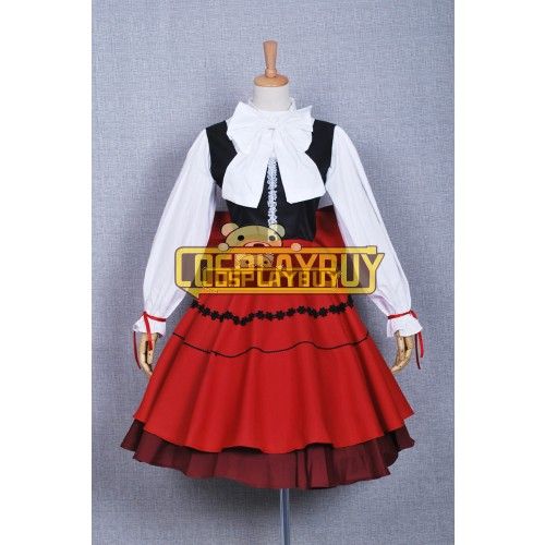 Axis Powers Hetalia Cosplay Hungary Red Dress