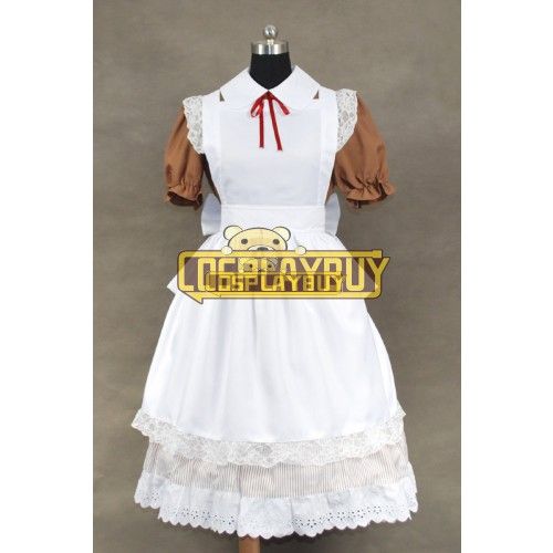 Hetalia Cosplay North Italy Maid Dress