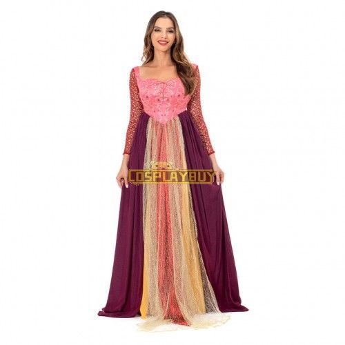 Hocus Pocus 2 Sarah Sanderson Cosplay Costume Dress