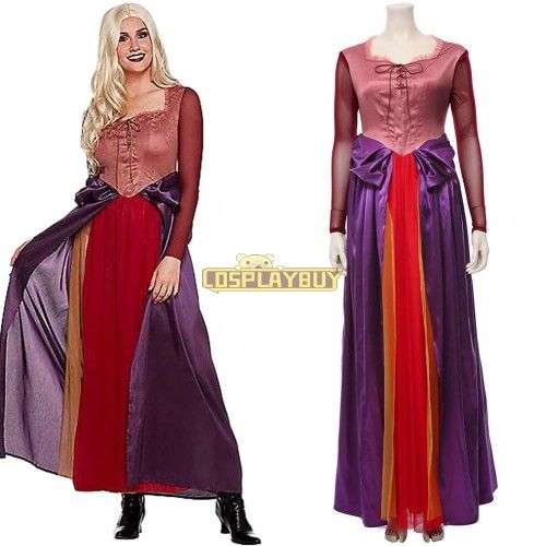 Hocus Pocus Adult Sarah Sanderson Cosplay Costume