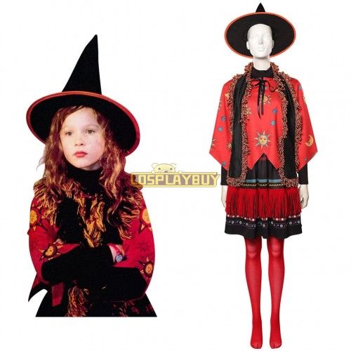 Hocus Pocus-Dani Dennison Cosplay Costume Skirt Hat