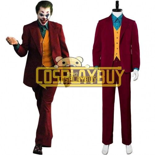 Arthur Fleck Cosplay Costume From Joker 