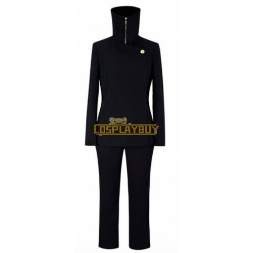 Jujutsu Kaisen Toge Inumaki Comic Ver. Black Cosplay Costume