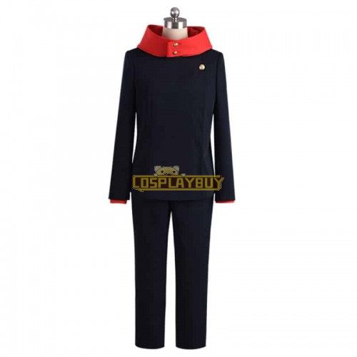 Jujutsu Kaisen Yuji Itadori Comic Ver. Black Cosplay Costume