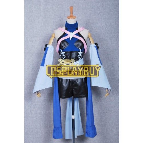 Kingdom Hearts Birth By Sleep Cosplay Aqua Dress