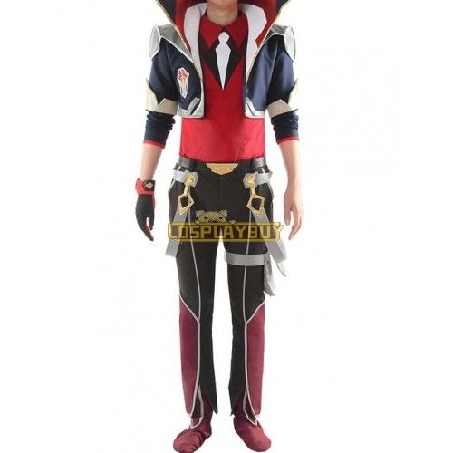 League of Legends Battle Academia Ezreal Cosplay Costume