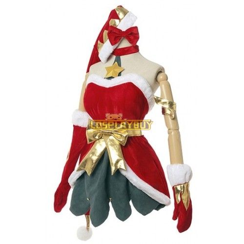 League of Legends Jinx Christmas Cosplay Costume