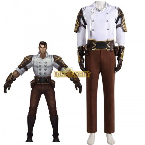 League of Legends LOL Arcane Jayce Uniform Cosplay Costume