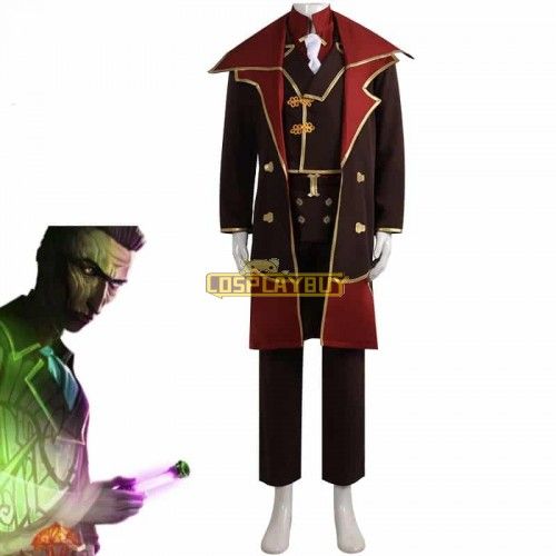 League of Legends LOL Arcane Silco Cosplay Costume