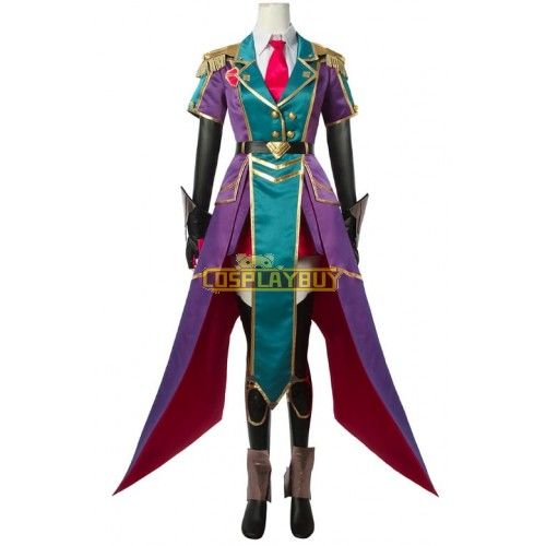 League of Legends LOL Battle Academia Leona Cosplay Costume