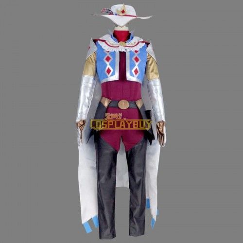 League of Legends LOL High Noon Ashe Cosplay Costume