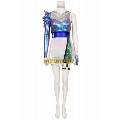 League of Legends LOL K/DA All Out Ahri Cosplay Costume