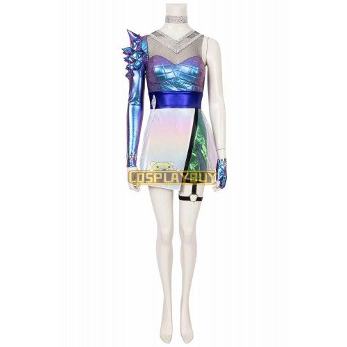 League of Legends LOL K/DA All Out Ahri Cosplay Costume