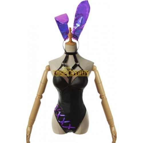 League of Legends LOL K/DA ALL OUT Evelynn Bunny Cosplay Costume