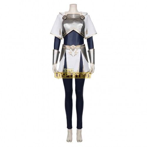 League of Legends LOL Luxanna Crownguard Cosplay Costume