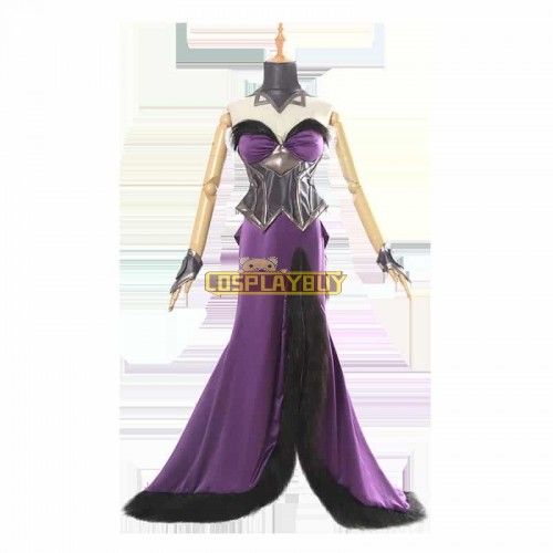 League of Legends LOL Morgana the Fallen Cosplay Costume
