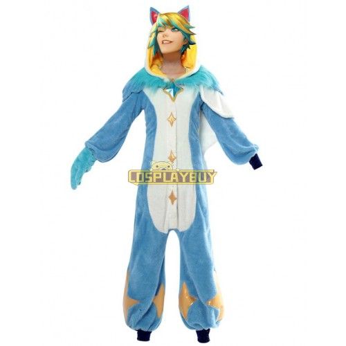 League of Legends LOL Pajama Guardian Ezreal Cosplay Costume