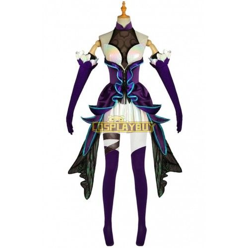 League of Legends LOL Syndra Withered Rose Cosplay Costume
