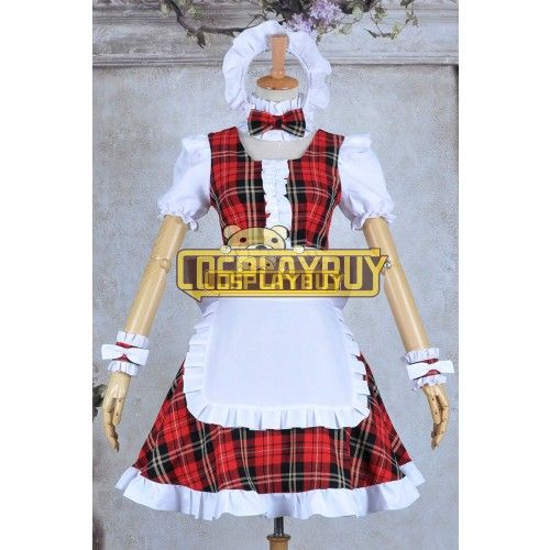 Lollipop Chainsaw Cosplay Juliet Starling Maid Dress