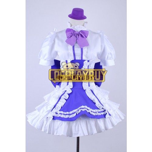 Macross Frontier Cosplay Sheryl Nome Purple Dress