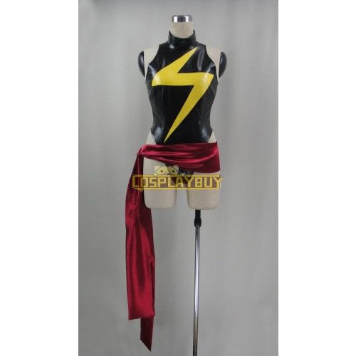 Marvel Avengers Alliance: Ms. Marvel Jump Cosplay Costume