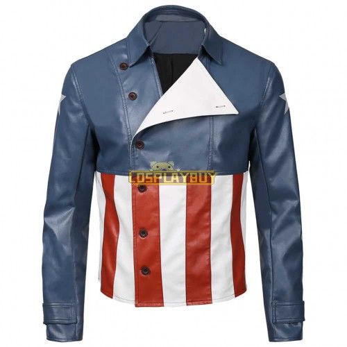 Marvel's Avengers Steve Rogers Captain America Cosplay Costume