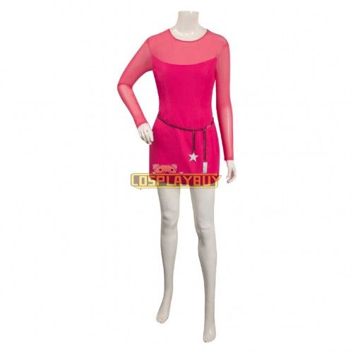 Movie Barbie 2023 Barbie Pink Saree Skirt Dress Cosplay Costume