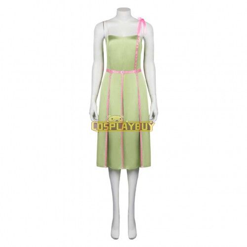 Movie Barbie 2023 Margot Robbie Barbie Beach Dress Cosplay Costume -Coshduk