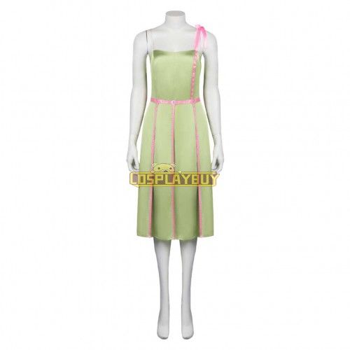 Movie Barbie 2023 Margot Robbie Barbie Beach Dress Cosplay Costume -Coshduk