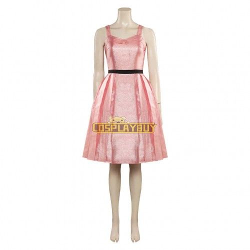 Movie Barbie 2023 Sasha Pink Dress Cosplay Costume