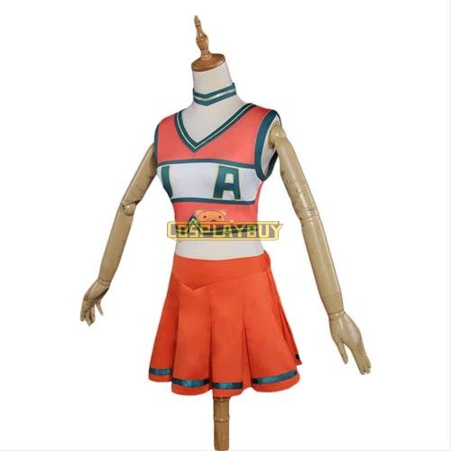 My Hero Academia Boku no Hero Academia Cheerleading Uniform Cosplay Costume